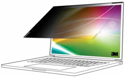 3M Bright Screen Privacy Filter  - 14in Full Screen Laptop,  16:10.